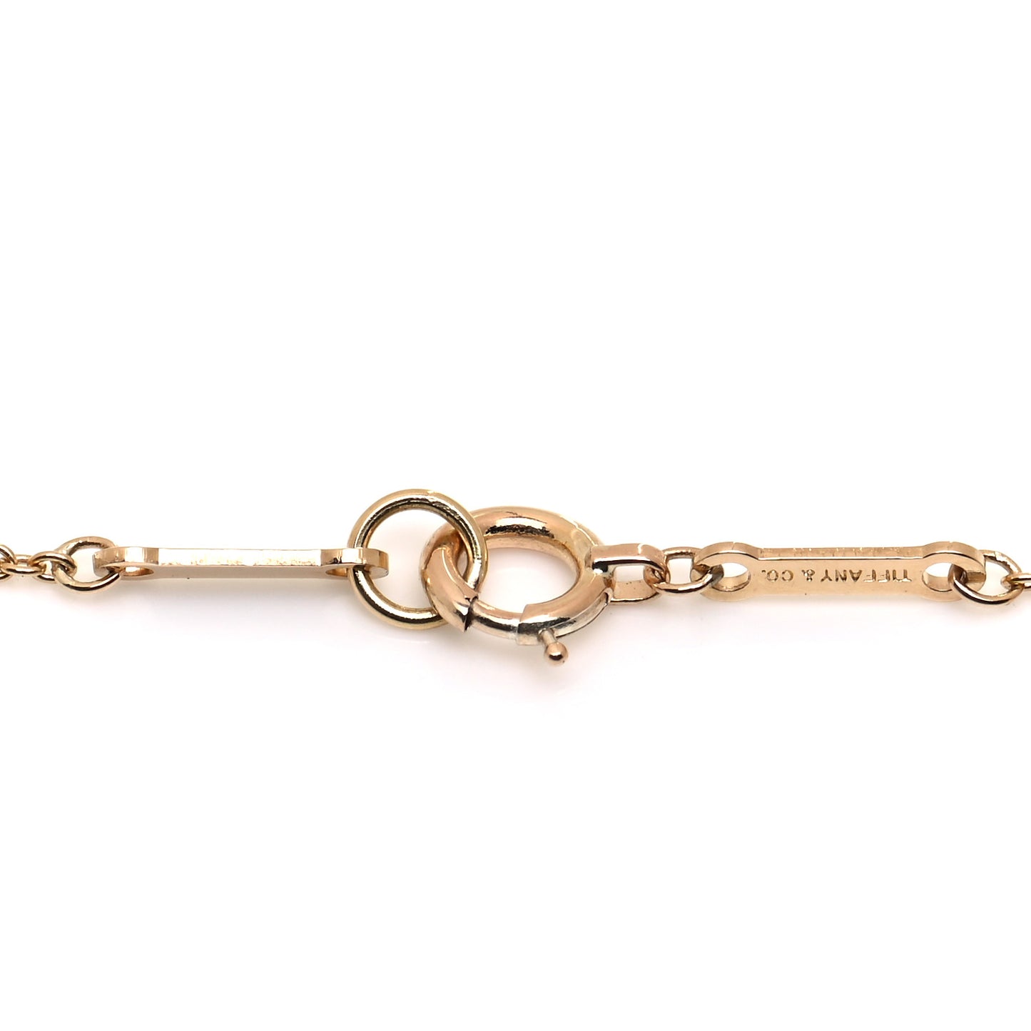 18K Yellow Gold Diamond .30ctw Elsa Peretti Diamonds by the Yard Station Bracelet
