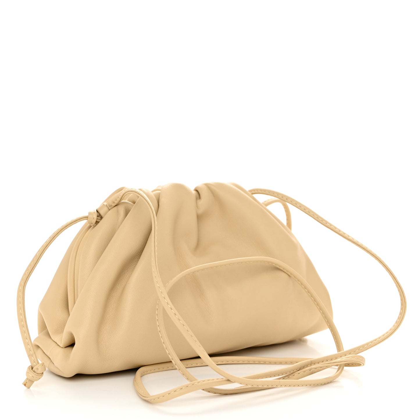 Butter Calfskin The Mini Pouch Porridge