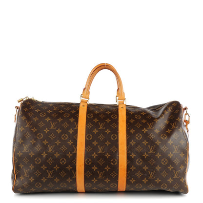Louis Vuitton Monogram Keepall Bandouliere 55 1 of 11