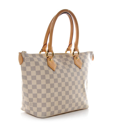Louis Vuitton Damier Azur Saleya PM 3 of 8