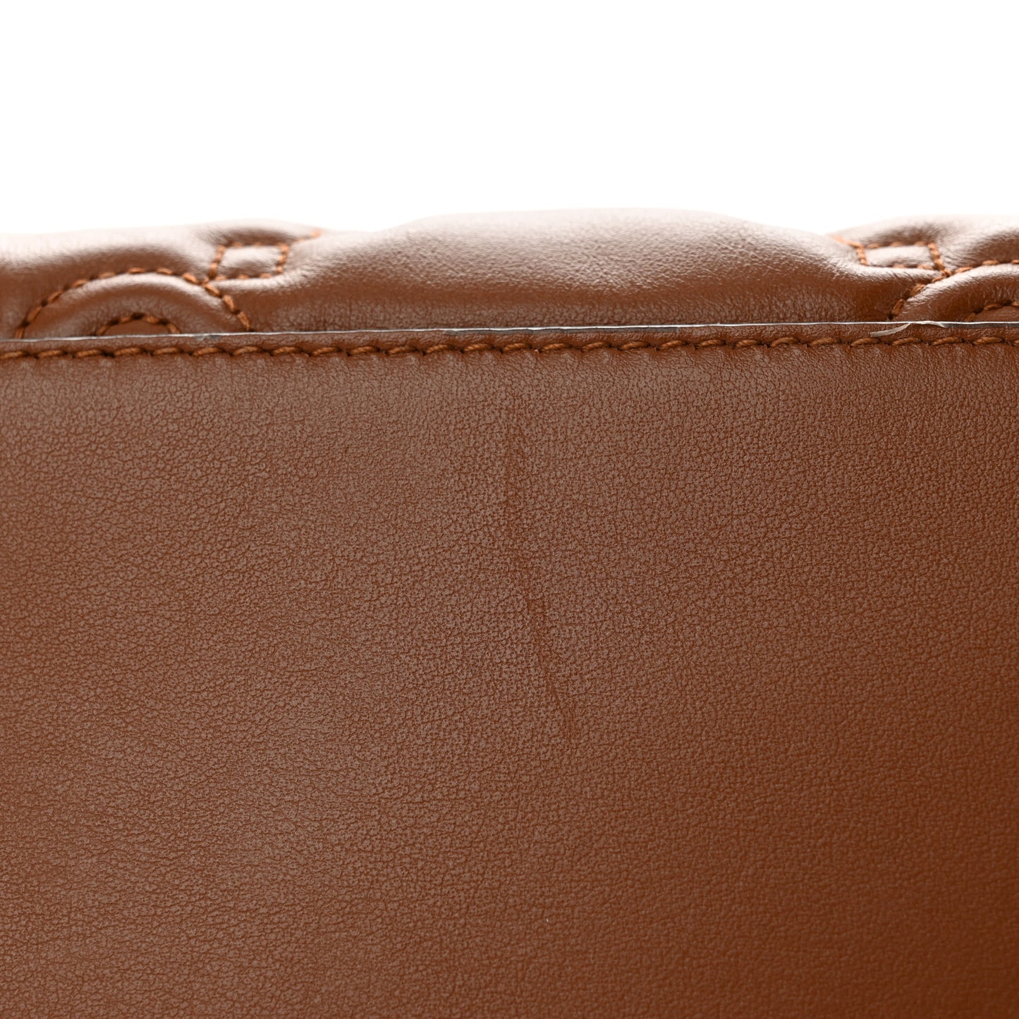 Calfskin GG Matelasse Medium Ophidia Shopping Bag Peanut Brown