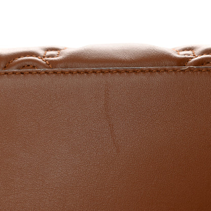 Gucci Calfskin GG Matelasse Medium Ophidia Shopping Bag Peanut Brown 11 of 14