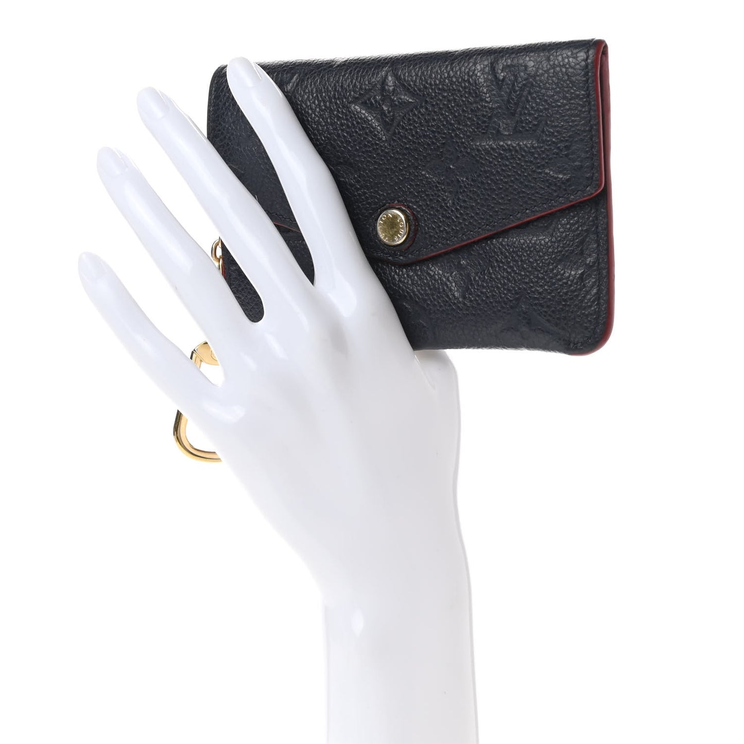 Empreinte Key Pouch Marine Rouge