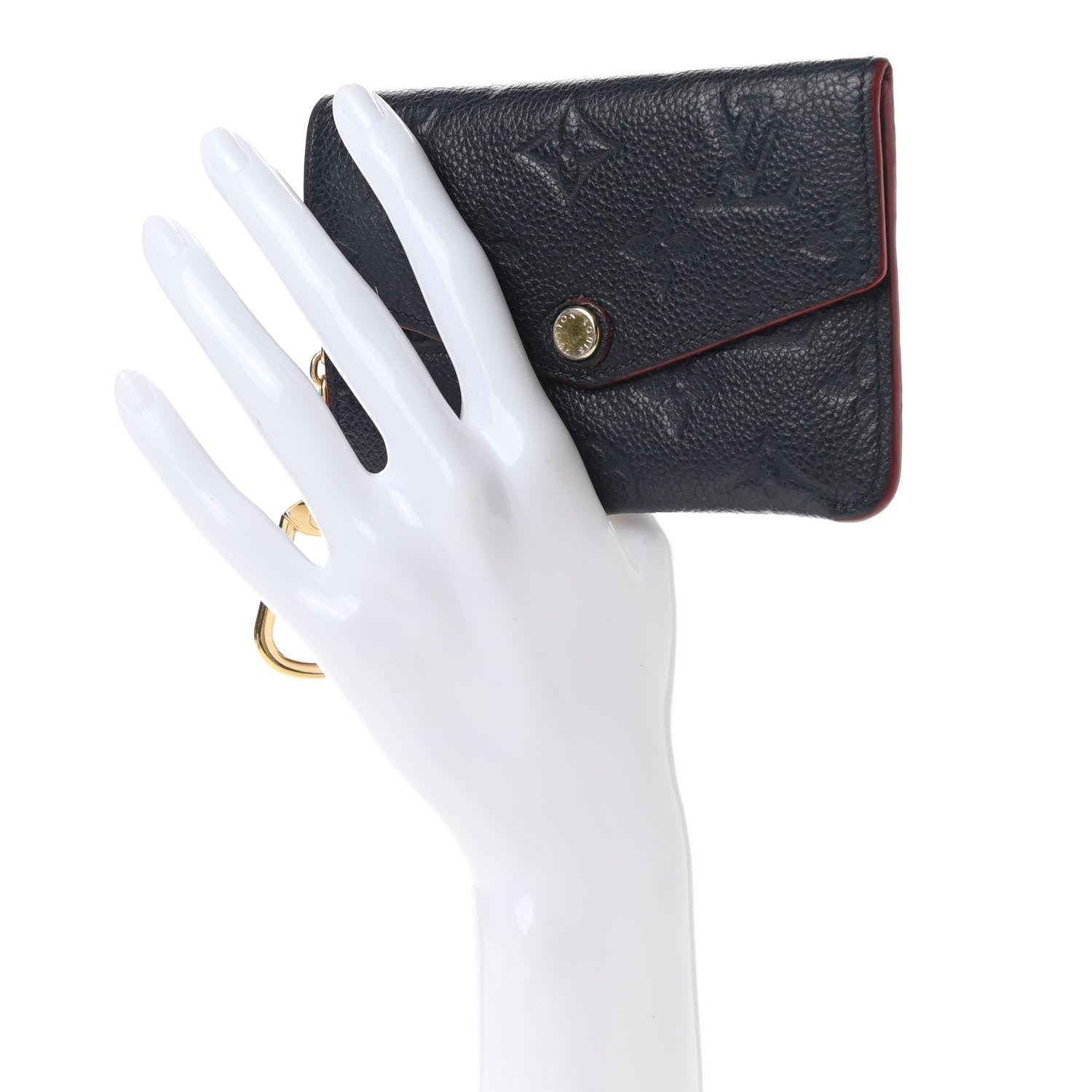 Louis Vuitton Empreinte Key Pouch Marine Rouge 2 of 7