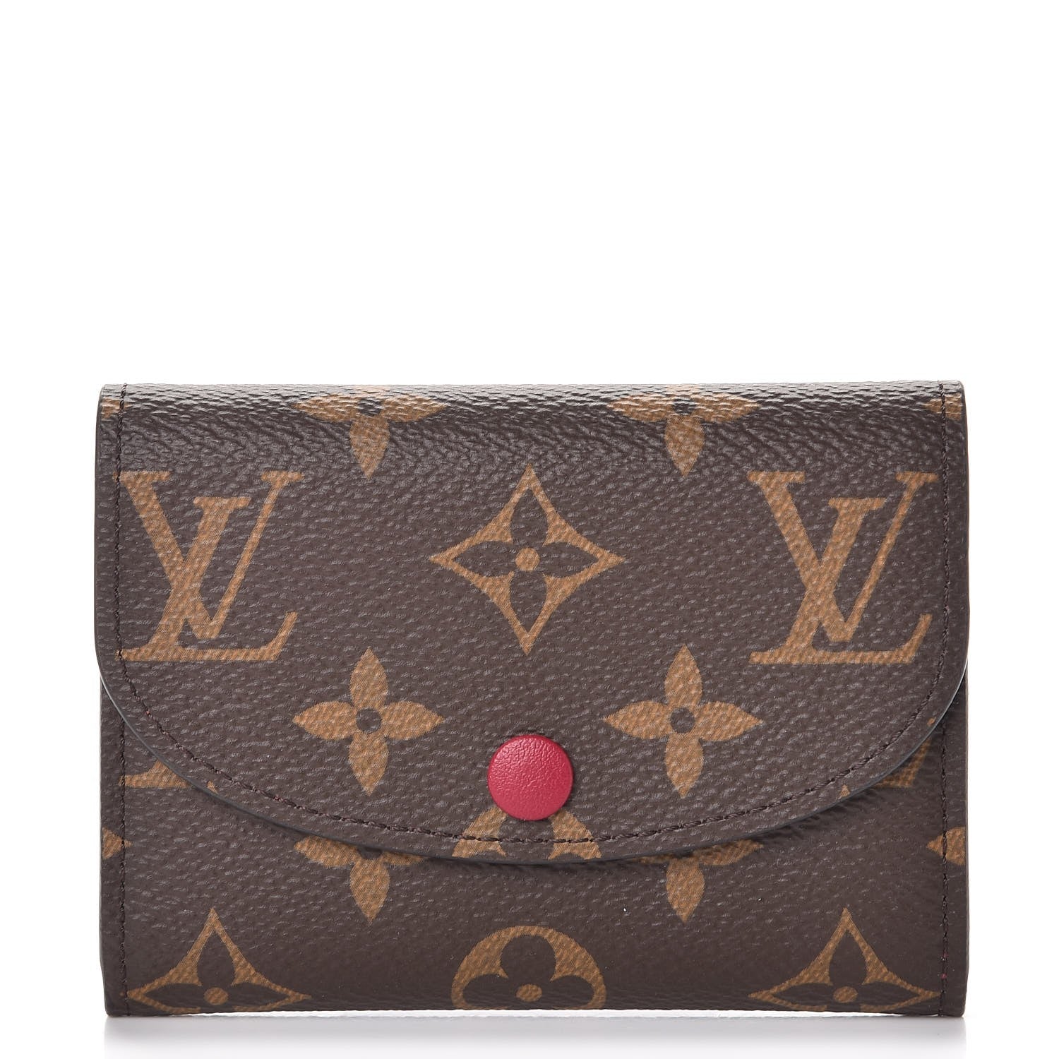 Louis Vuitton Monogram Rosalie Coin Purse Fuchsia 1 of 8
