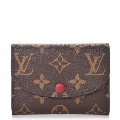 Louis Vuitton Monogram Rosalie Coin Purse Fuchsia 1 of 8
