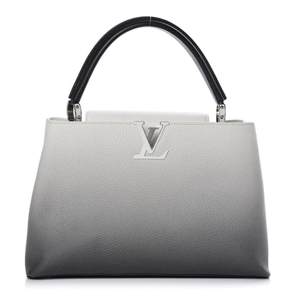 Louis Vuitton Taurillon Capucines MM Cloudy Black 1 of 13