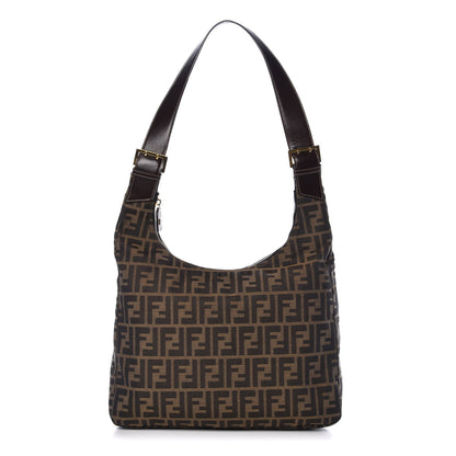 Fendi Zucca Hobo Tobacco 1 of 9
