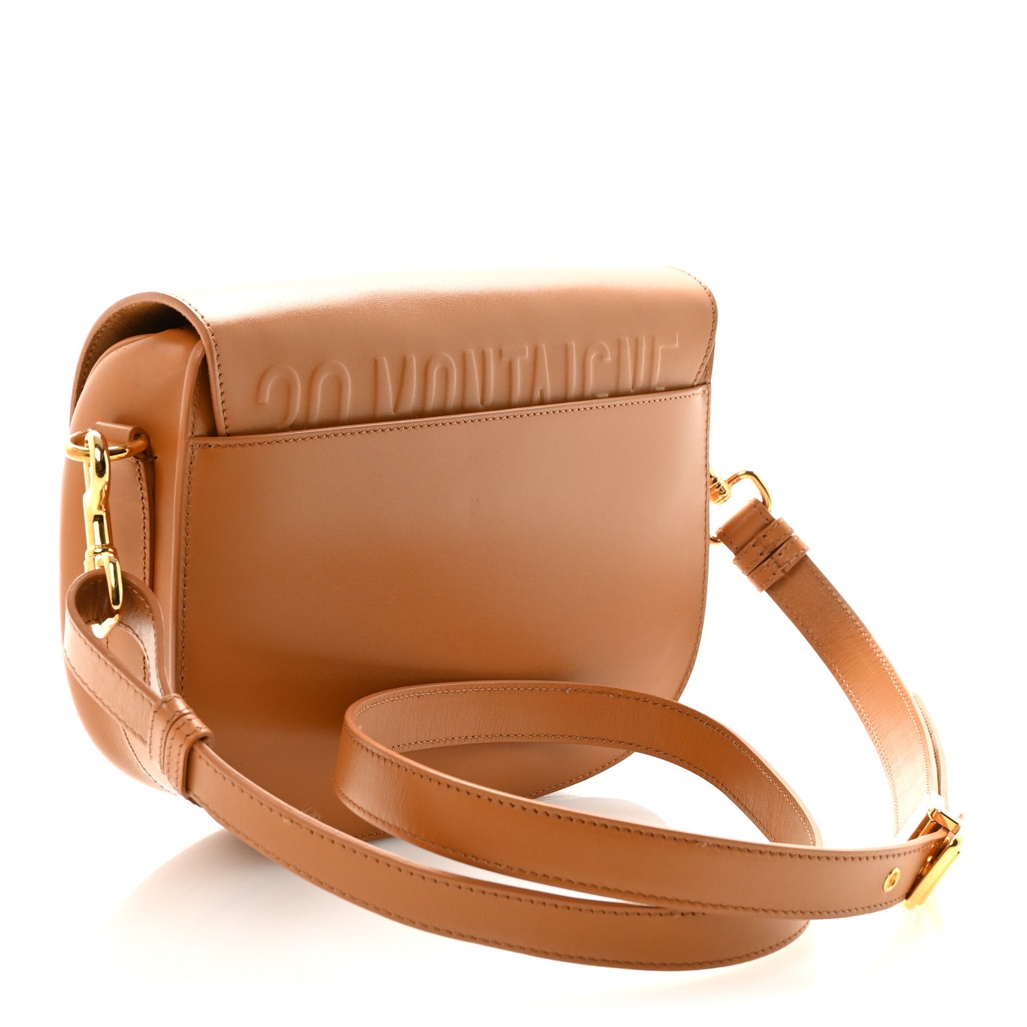 Christian Dior Box Calfskin Medium Bobby Flap Camel 3 of 10