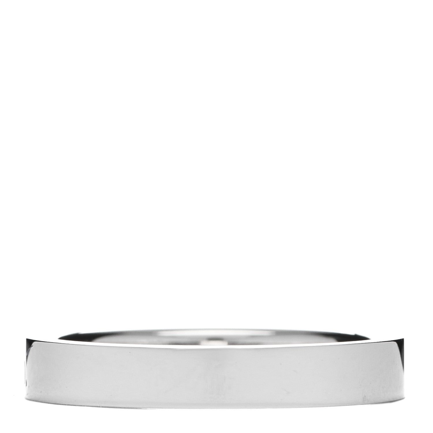 Tiffany Platinum Logo Band Ring 48 4.5 3 of 4