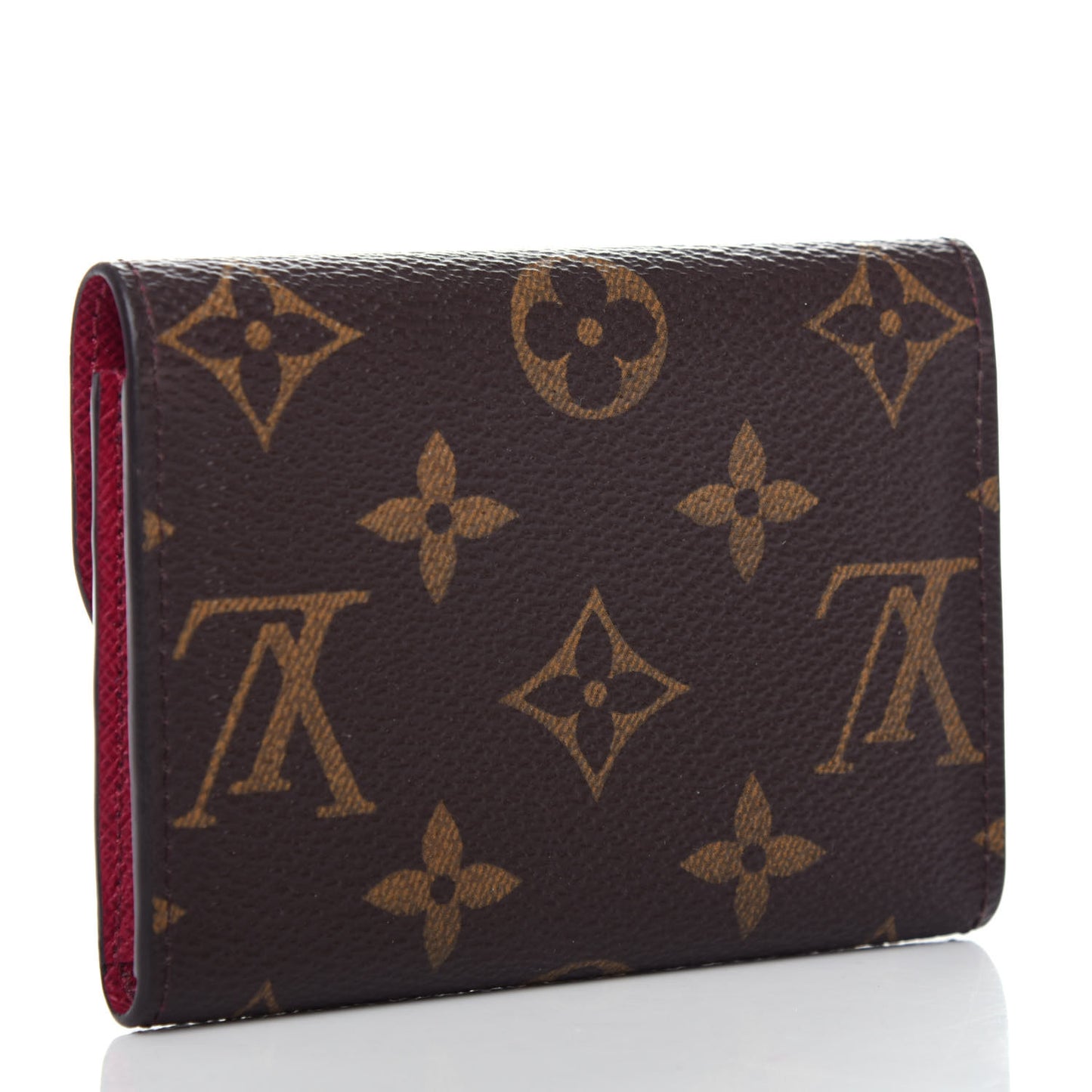 Monogram Rosalie Coin Purse Fuchsia