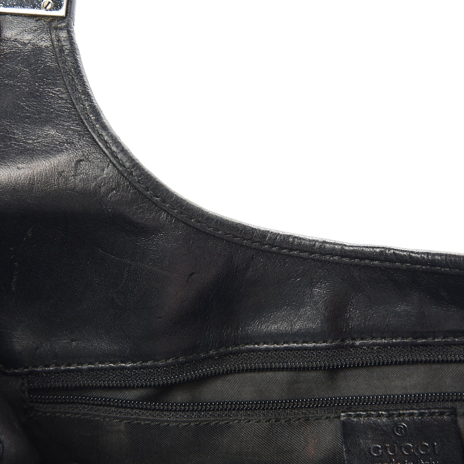 Gucci Monogram Small Bardot Black 7 of 13