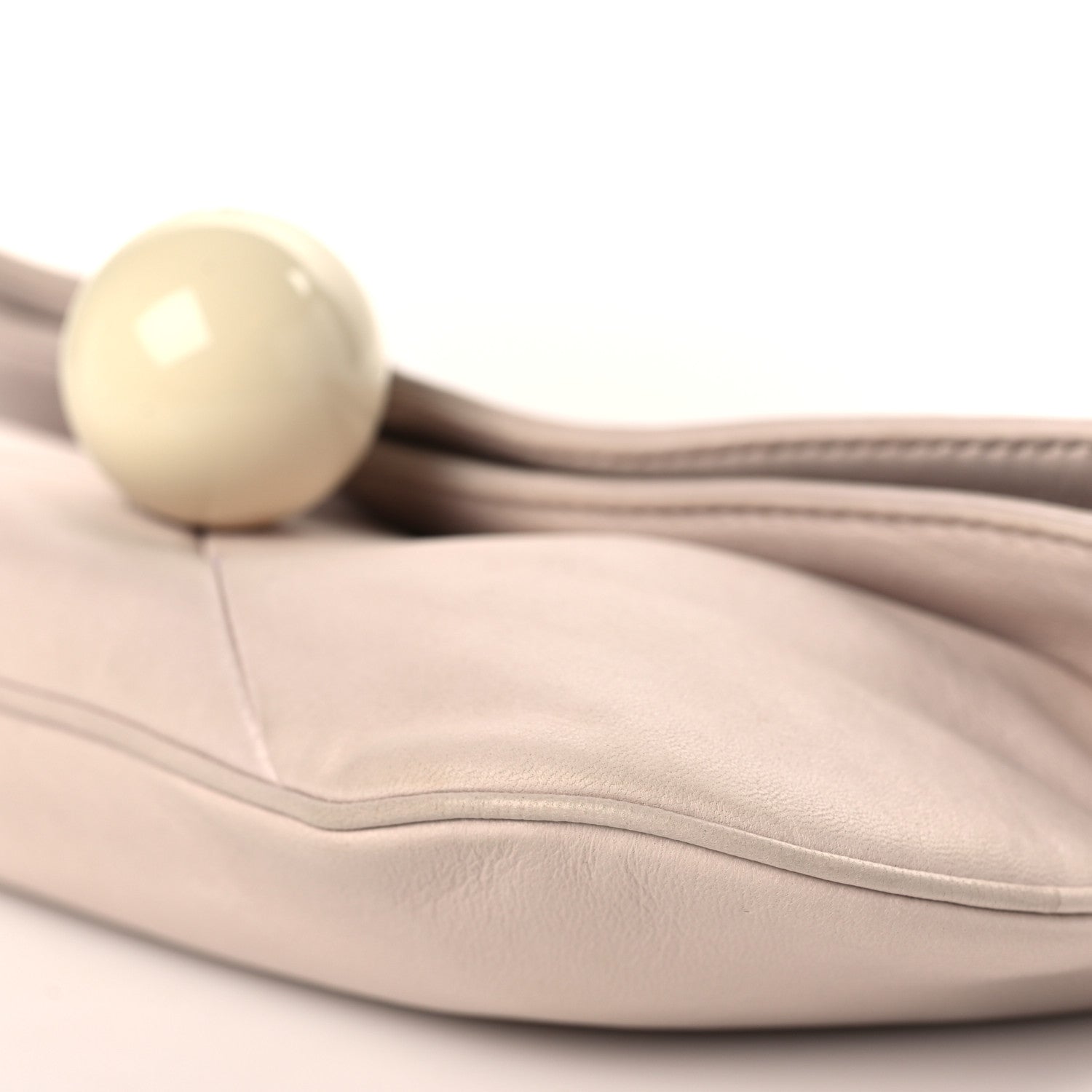 Chanel Lambskin Small Coco Ball Fold Over Bag Light Pink 9 of 9