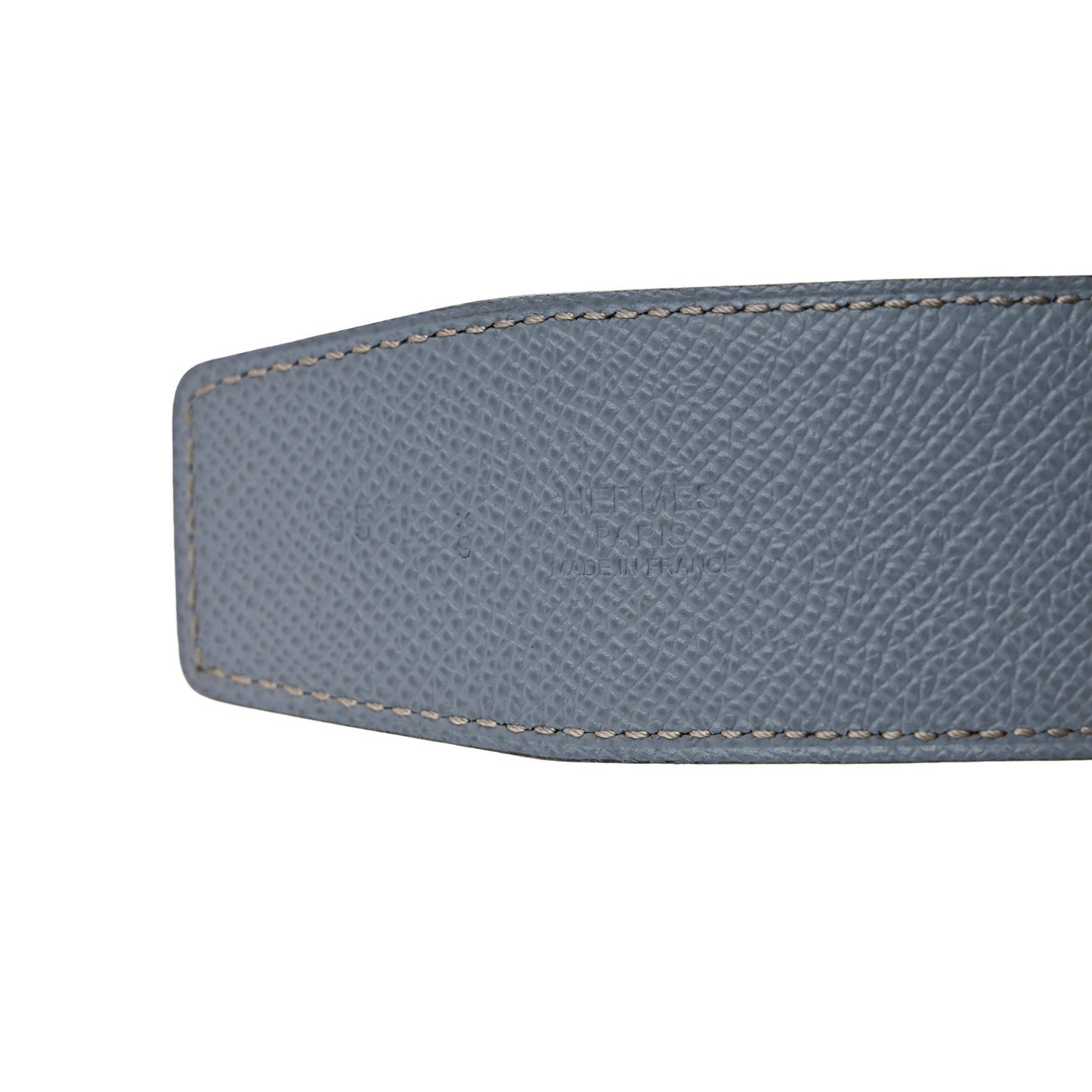 Epsom 42mm Belt Strap 95 38 Bleu Lin White