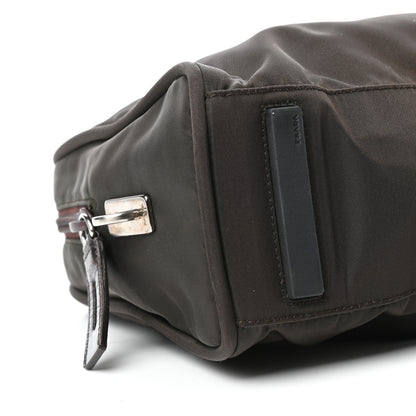 Prada Tessuto Nylon Sport Semitracolla Shoulder Bag Moro 8 of 9