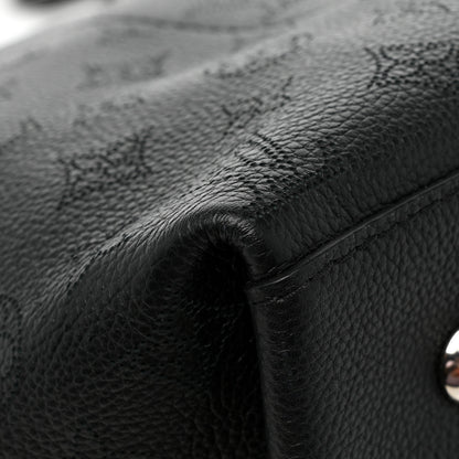 Louis Vuitton Mahina Carmel Hobo Black 9 of 11