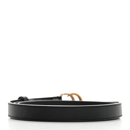 Gucci Calfskin Double G 20mm Belt 90 36 Black 2 of 7