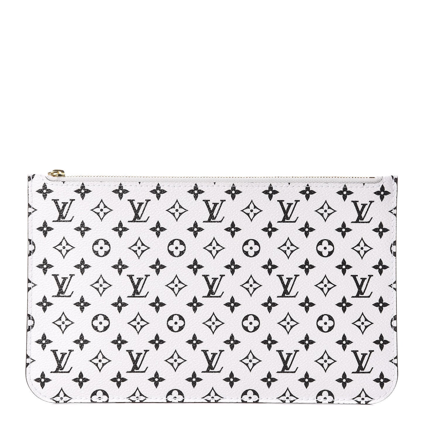 Monogram Giant Neverfull MM GM Pochette White