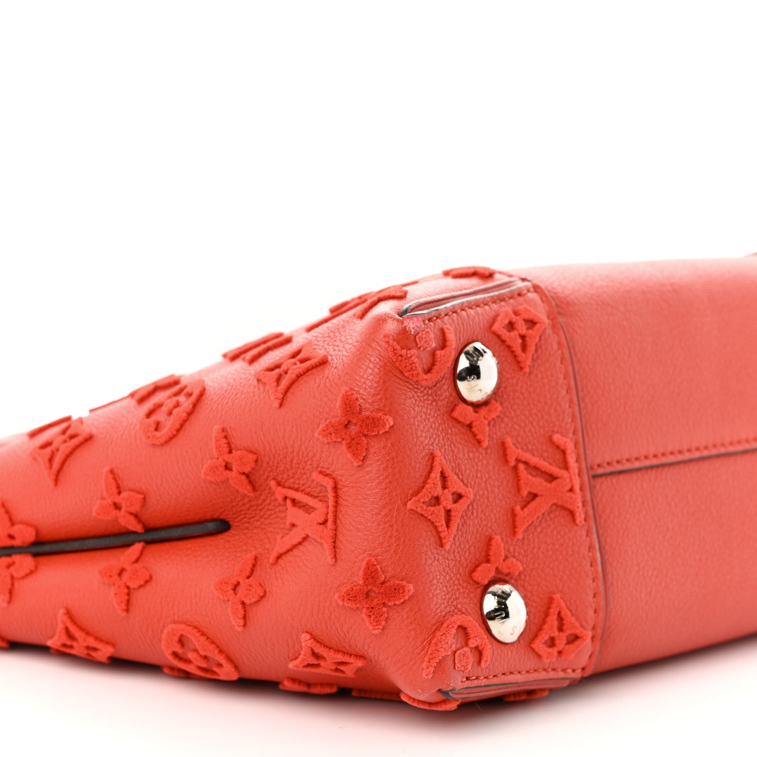 Louis Vuitton Veau Cachemire Tote W BB Paprika 8 of 10