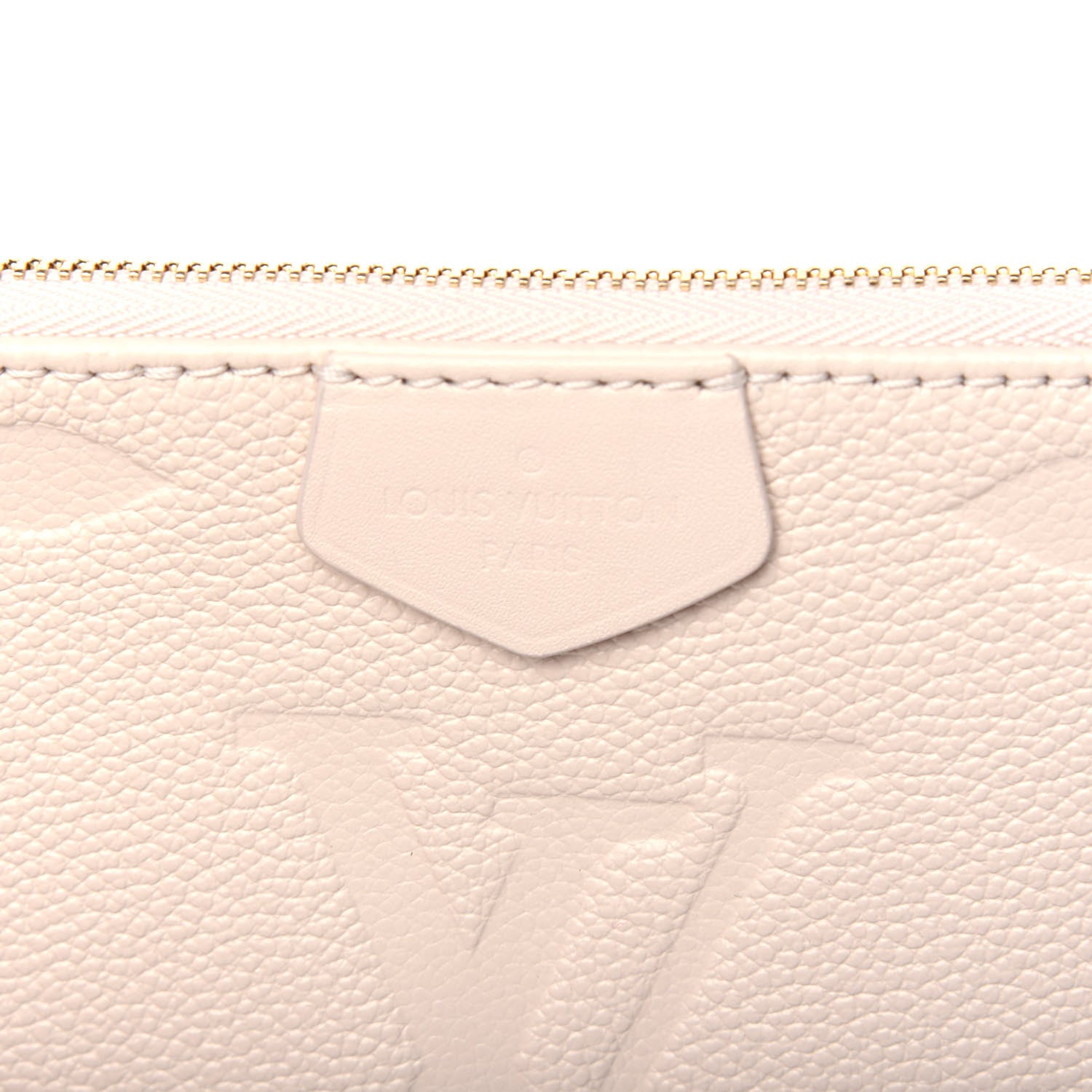 Louis Vuitton Empreinte Monogram Giant Multi Pochette Accessories Mini Pochette Cream 11 of 11