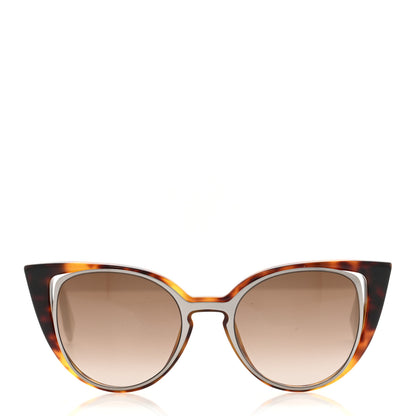 Fendi Cat Eye Paradeyes Sunglasses FF 0136/S FF Havana 2 of 7