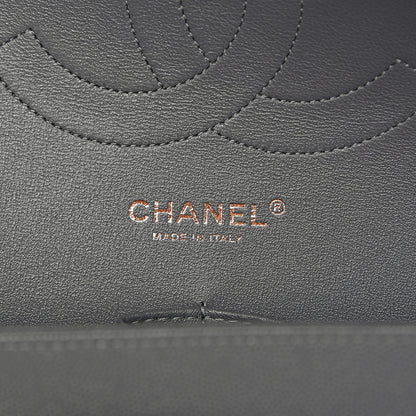 Chanel Caviar Quilted Jumbo Double Flap Dark Grey 7 of 11