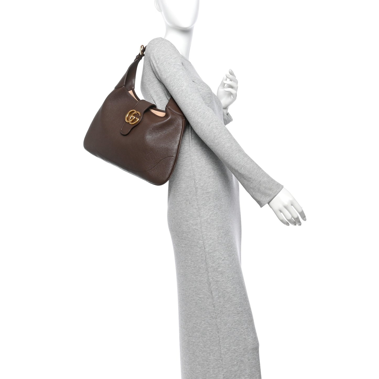 Goatskin Medium Aphrodite Shoulder Bag New Acero
