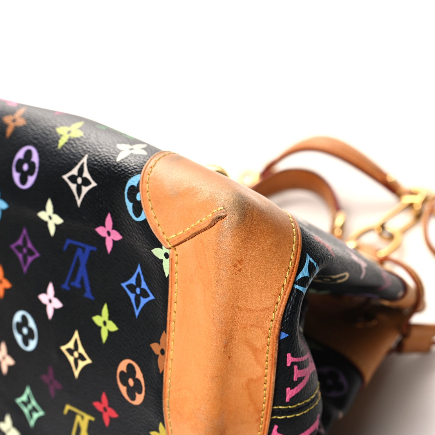 Louis Vuitton Monogram Multicolor Ursula Black 11 of 13