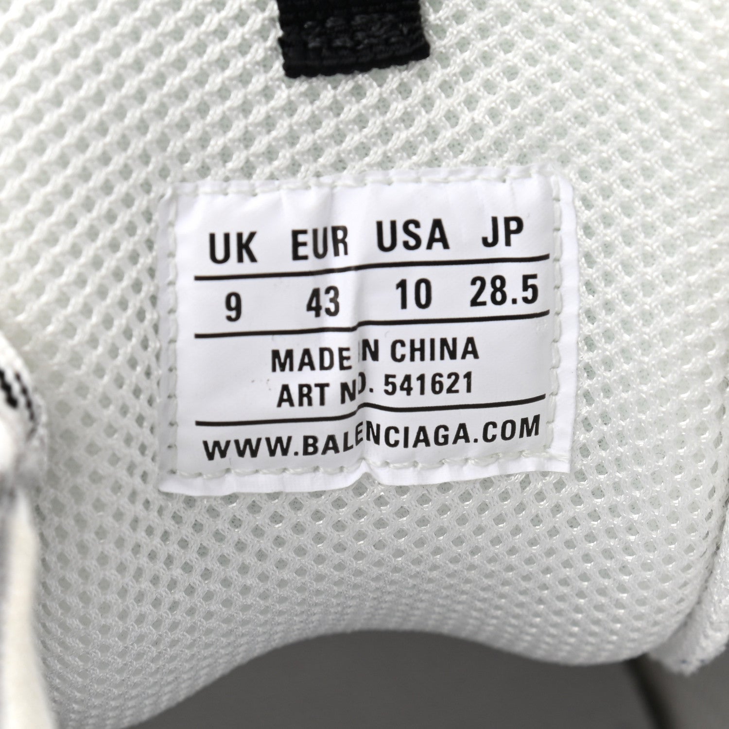 Balenciaga Mesh Nubuck Mens Triple S Sneakers 43 Gris Clair 9 of 14