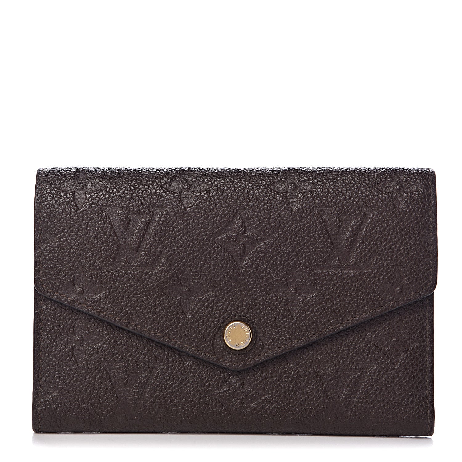 Louis Vuitton Empreinte Curieuse Compact Wallet Terre 1 of 8