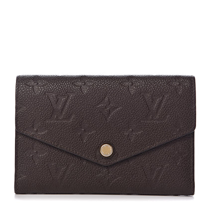 Louis Vuitton Empreinte Curieuse Compact Wallet Terre 1 of 8