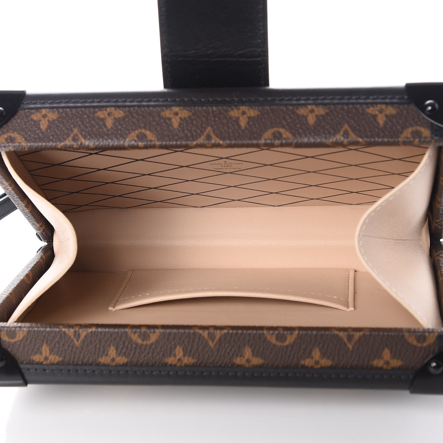 Louis Vuitton Monogram Petite Malle Black 6 of 9