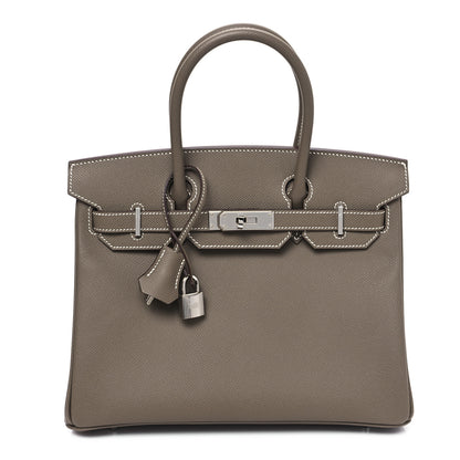 Hermes Epsom BIRKIN 30 Etoupe 1 of 11
