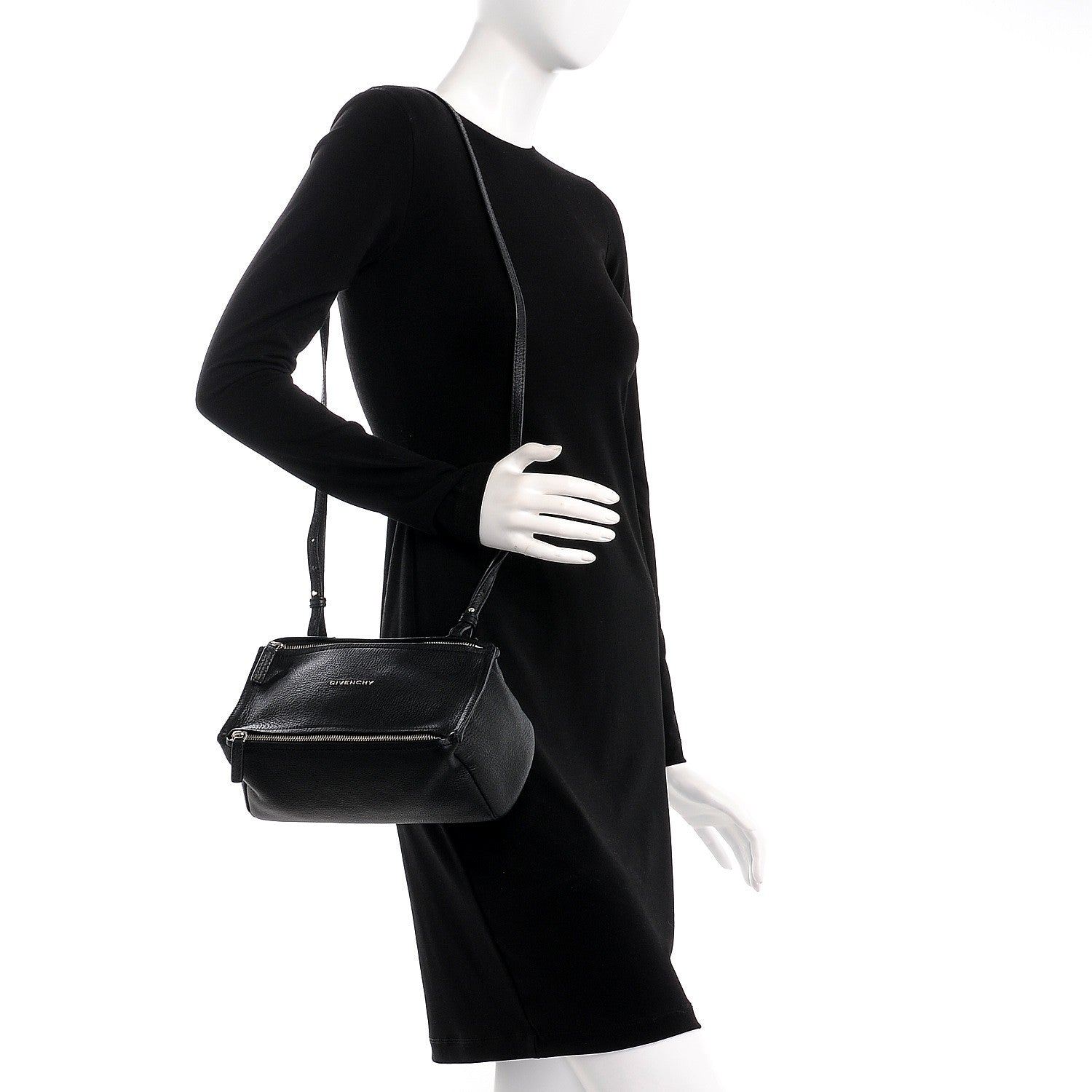 Givenchy Sugar Goatskin Mini Pandora Black 2 of 7