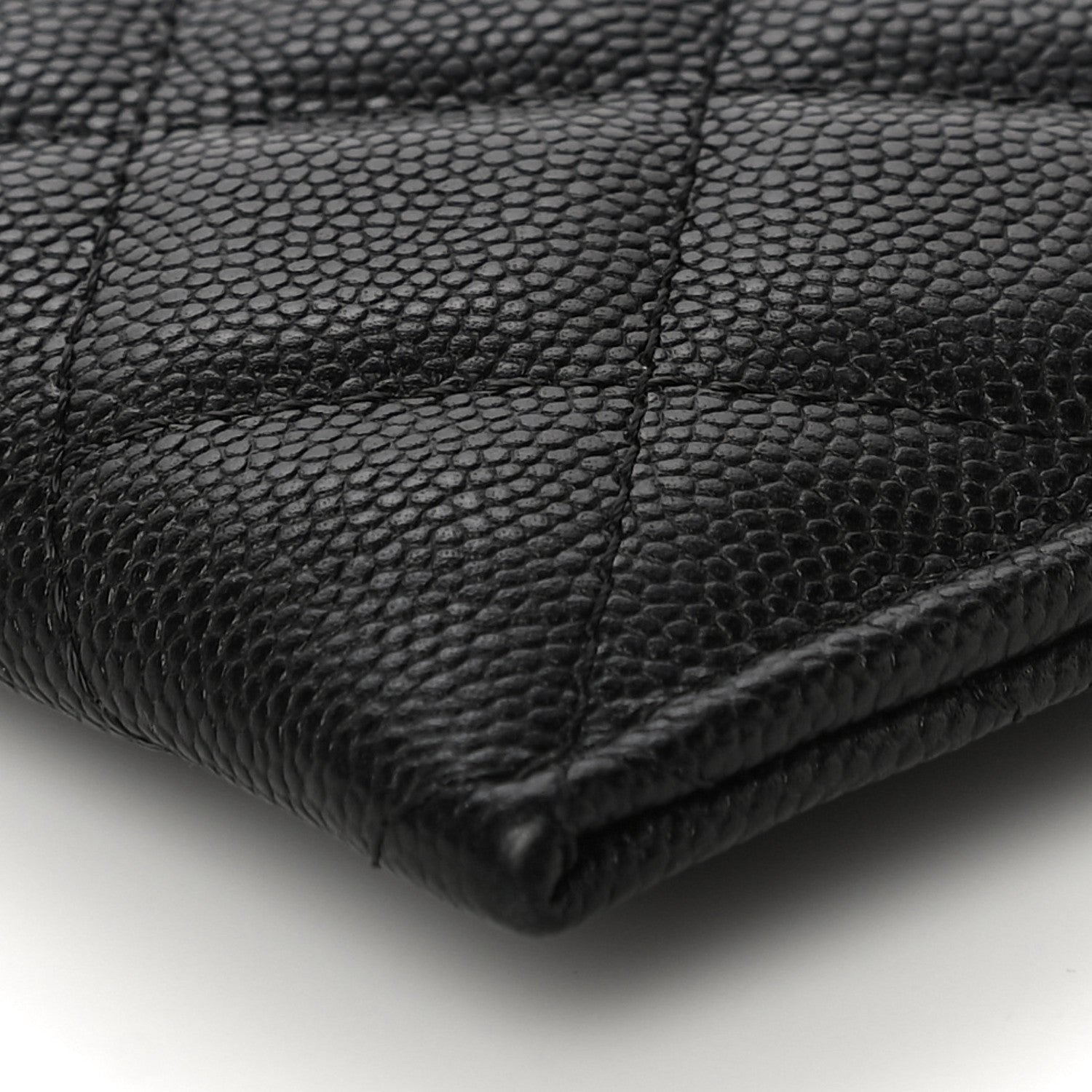 Chanel Caviar Quilted Classic Zip Pouch Black 10 of 11
