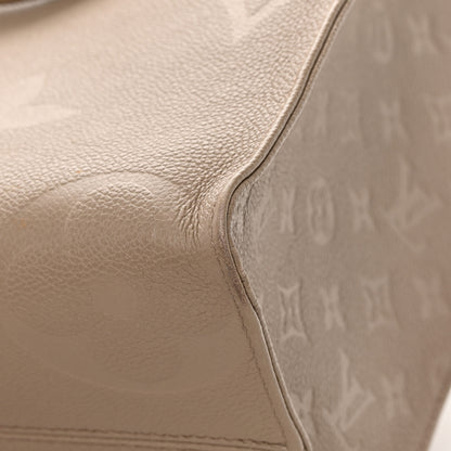 Louis Vuitton Empreinte Monogram Giant Onthego MM Tourterelle 11 of 14