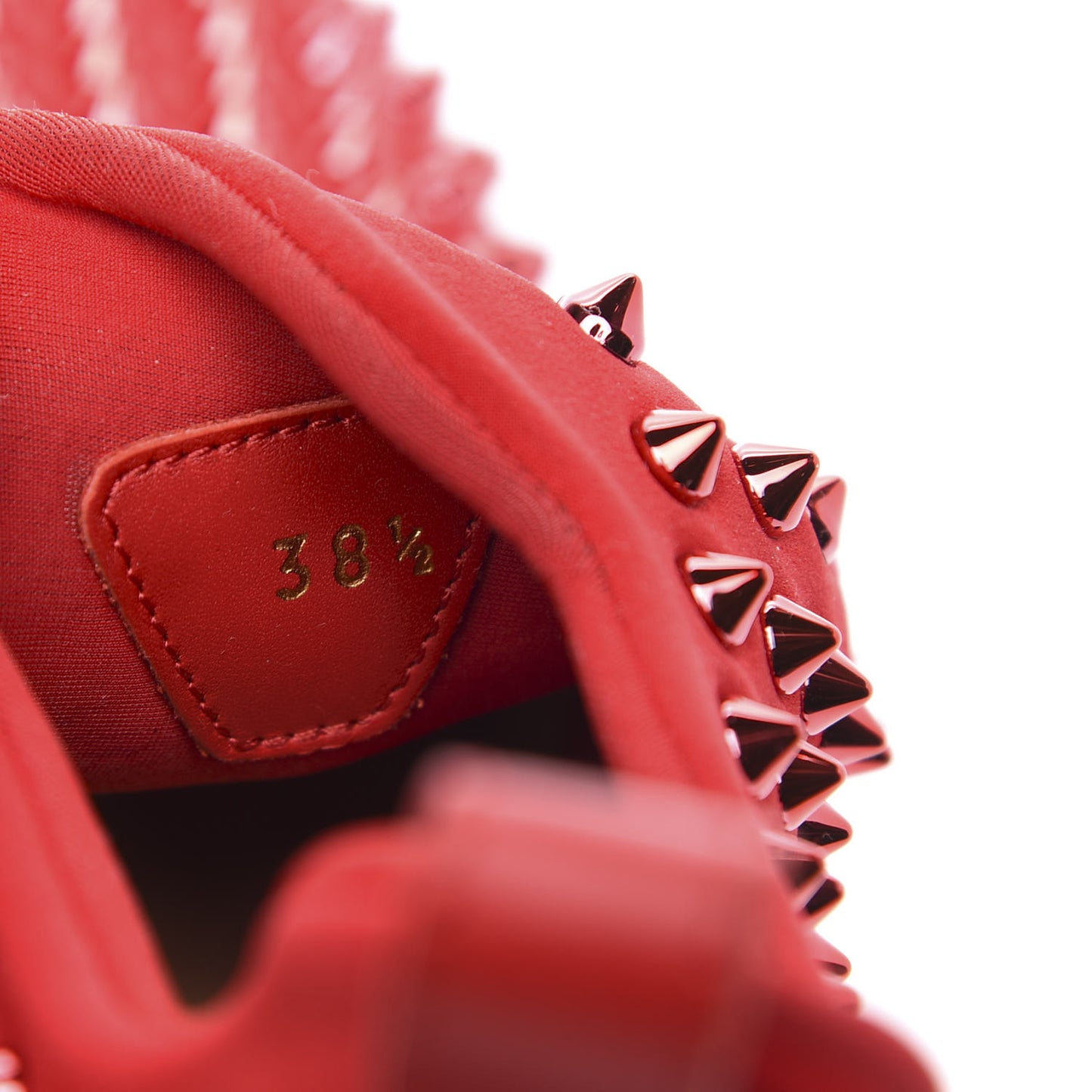 Neoprene Spike Sock Donna Flat Sneakers 38.5 Loubi