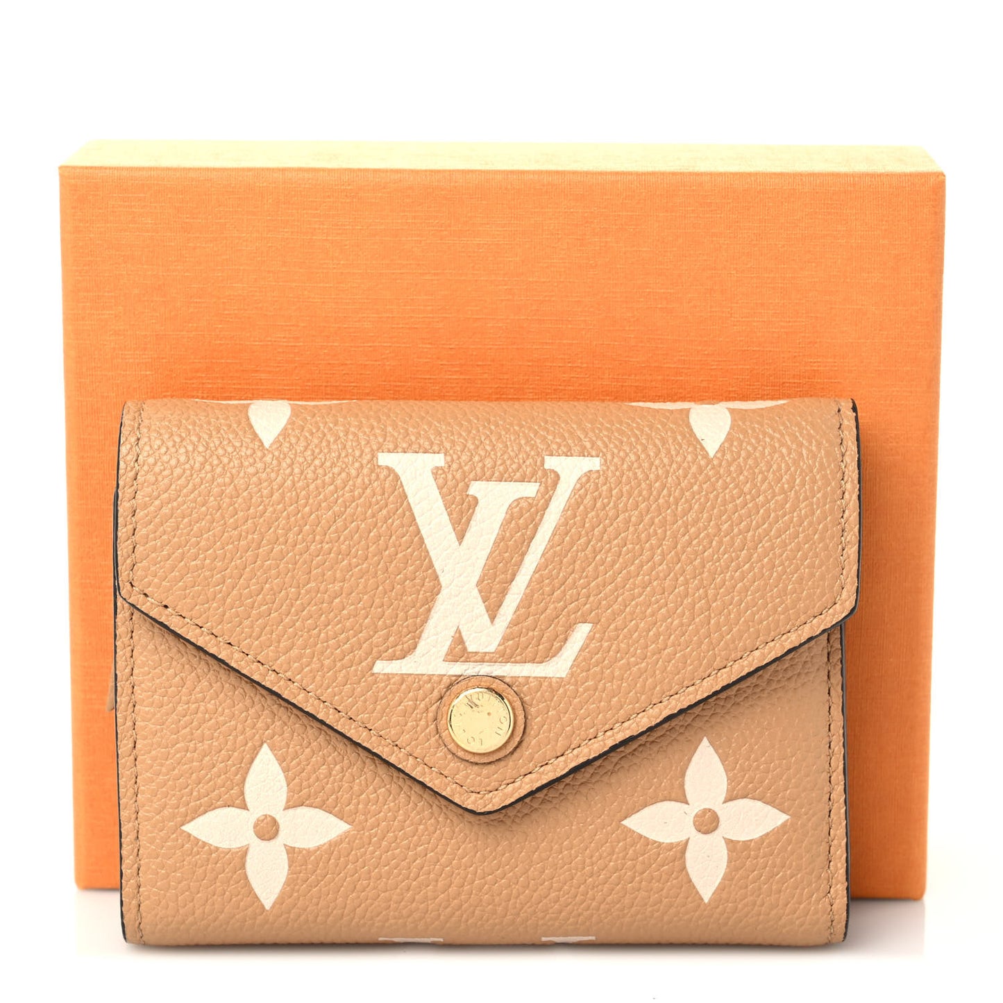 Empreinte Monogram Giant Victorine Wallet Arizona Creme