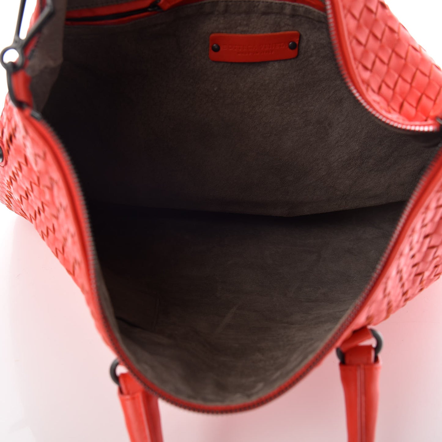 Nappa Intrecciato Medium Convertible Tote Vesuvio