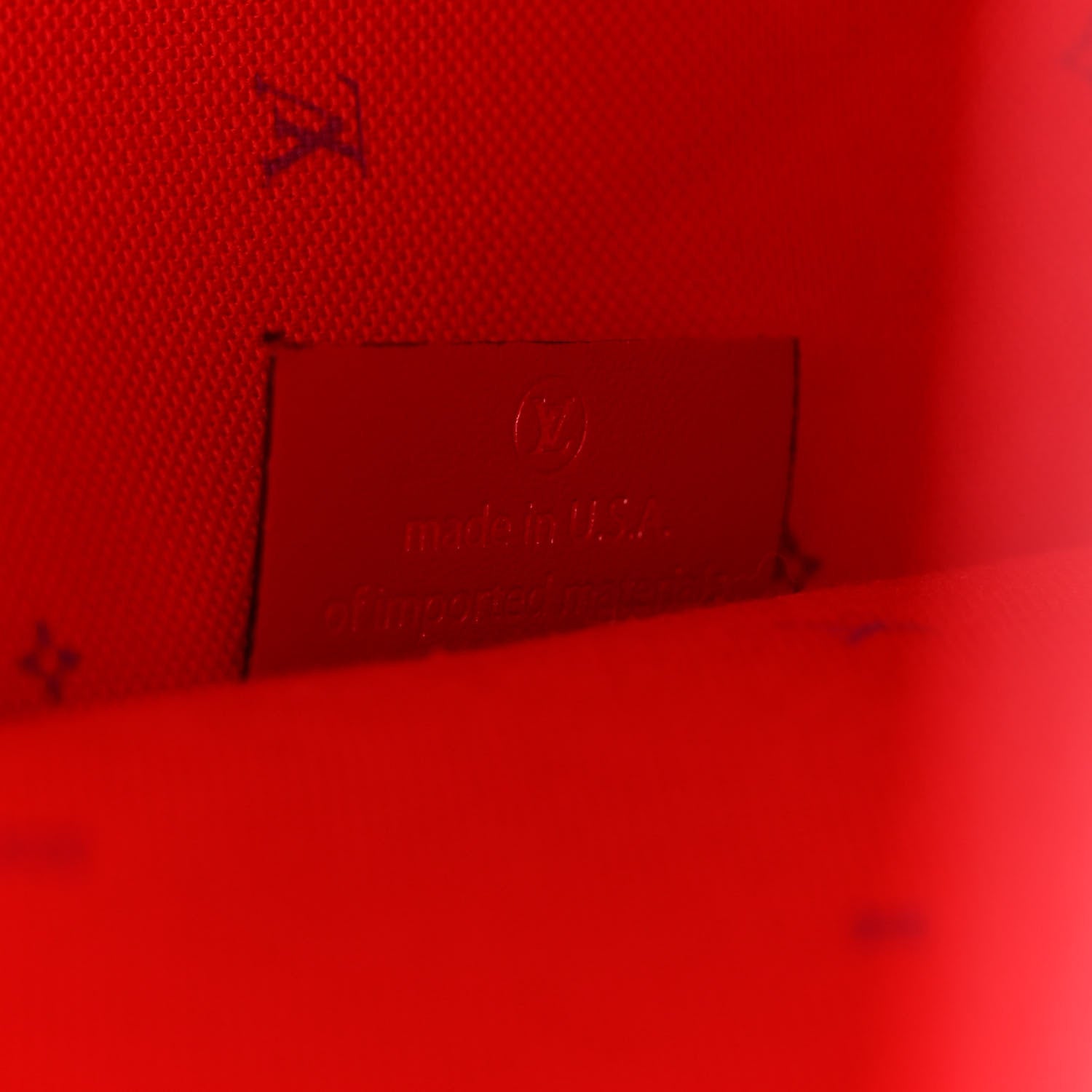 Louis Vuitton Monogram Escale Onthego GM Rouge 7 of 13