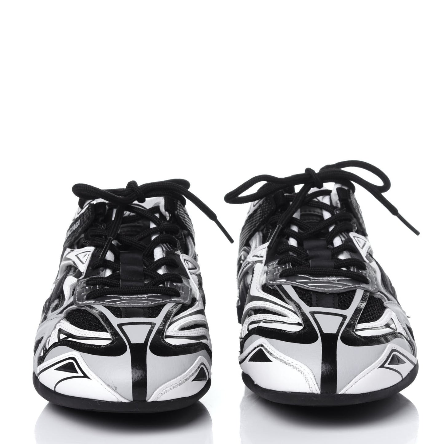 Mesh Rubber Womens Drive Sneakers 40 Light Grey Black