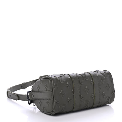 Louis Vuitton Monogram Seal Keepall XS Khaki 3 of 4