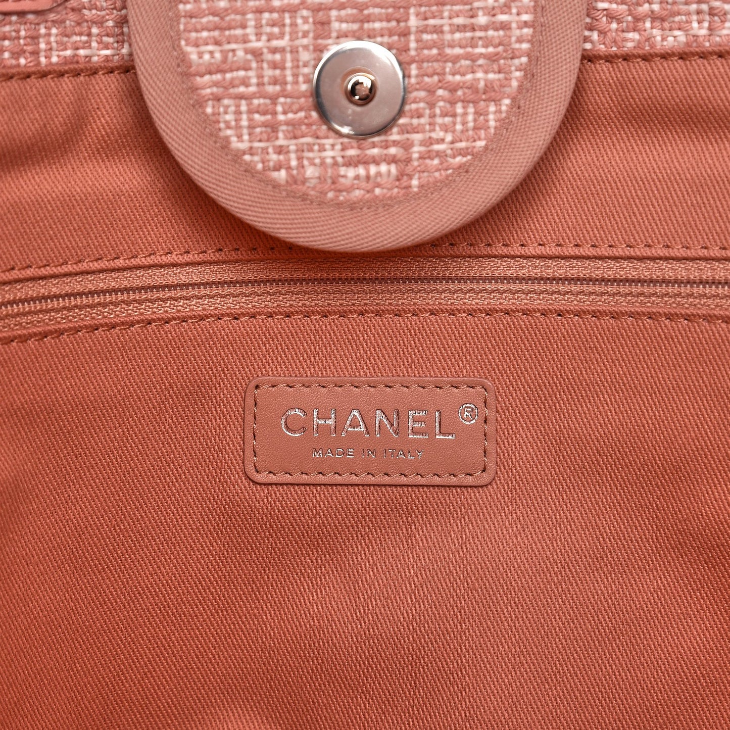Canvas Large Deauville Tote Pink
