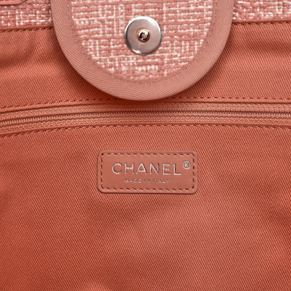 Chanel Canvas Large Deauville Tote Pink 8 of 8