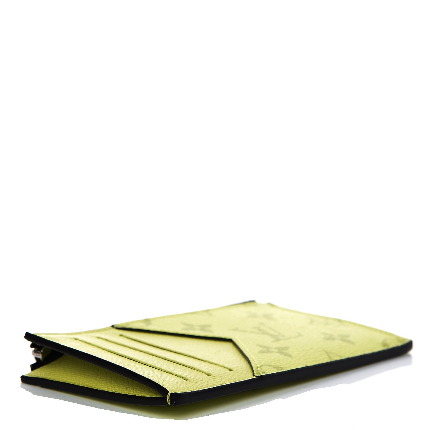 Louis Vuitton Monogram Taiga Coin Card Holder Yellow 4 of 8