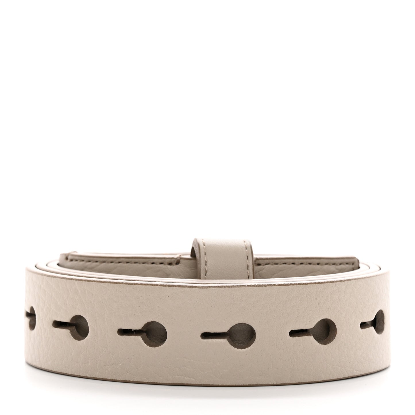 Cuoio Romano F logo Belt Tortora