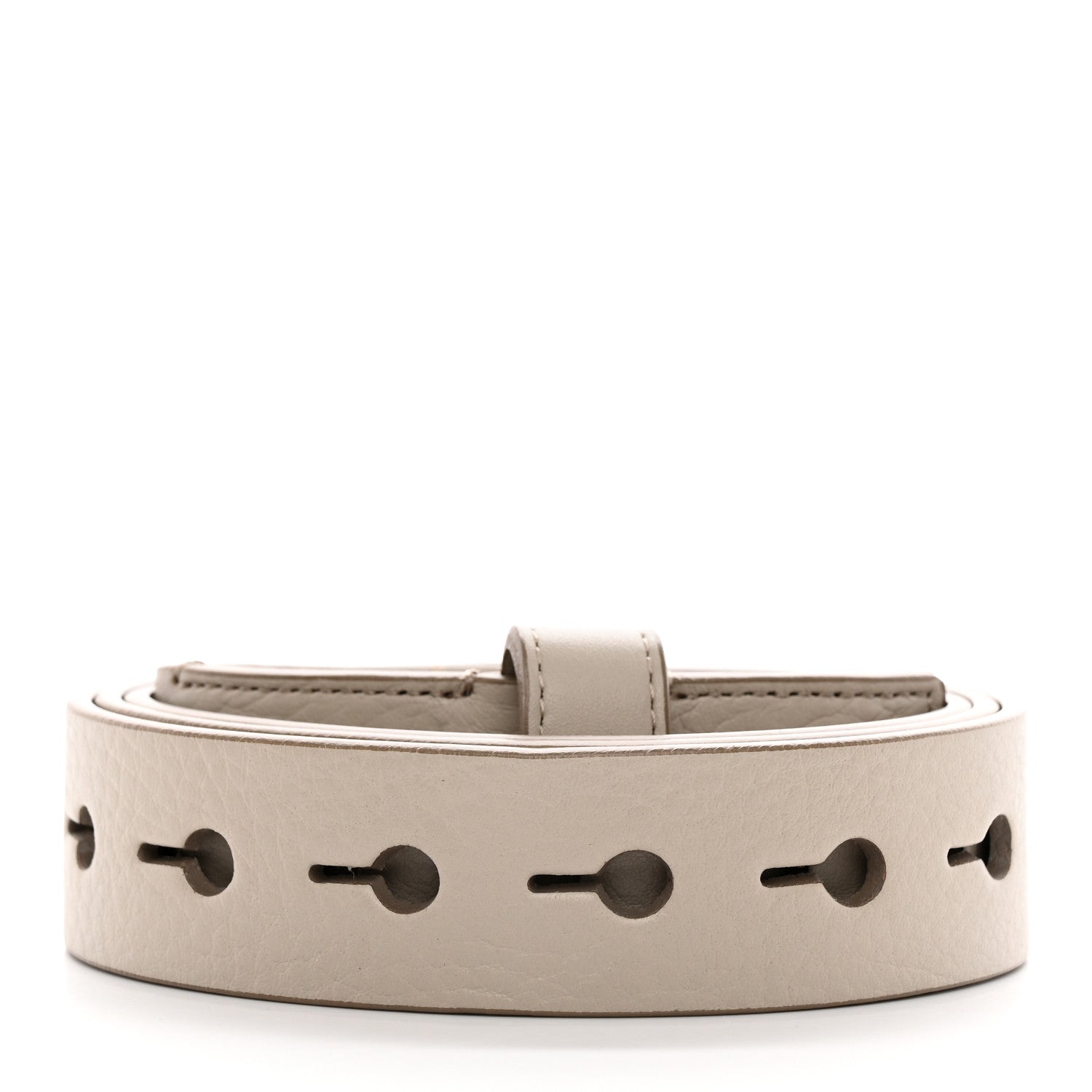 Fendi Cuoio Romano F logo Belt Tortora 2 of 6