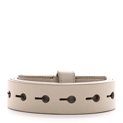 Fendi Cuoio Romano F logo Belt Tortora 2 of 6