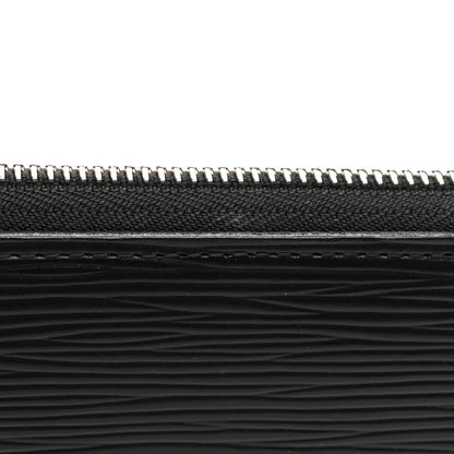 Louis Vuitton Epi Zippy Wallet Black 10 of 11