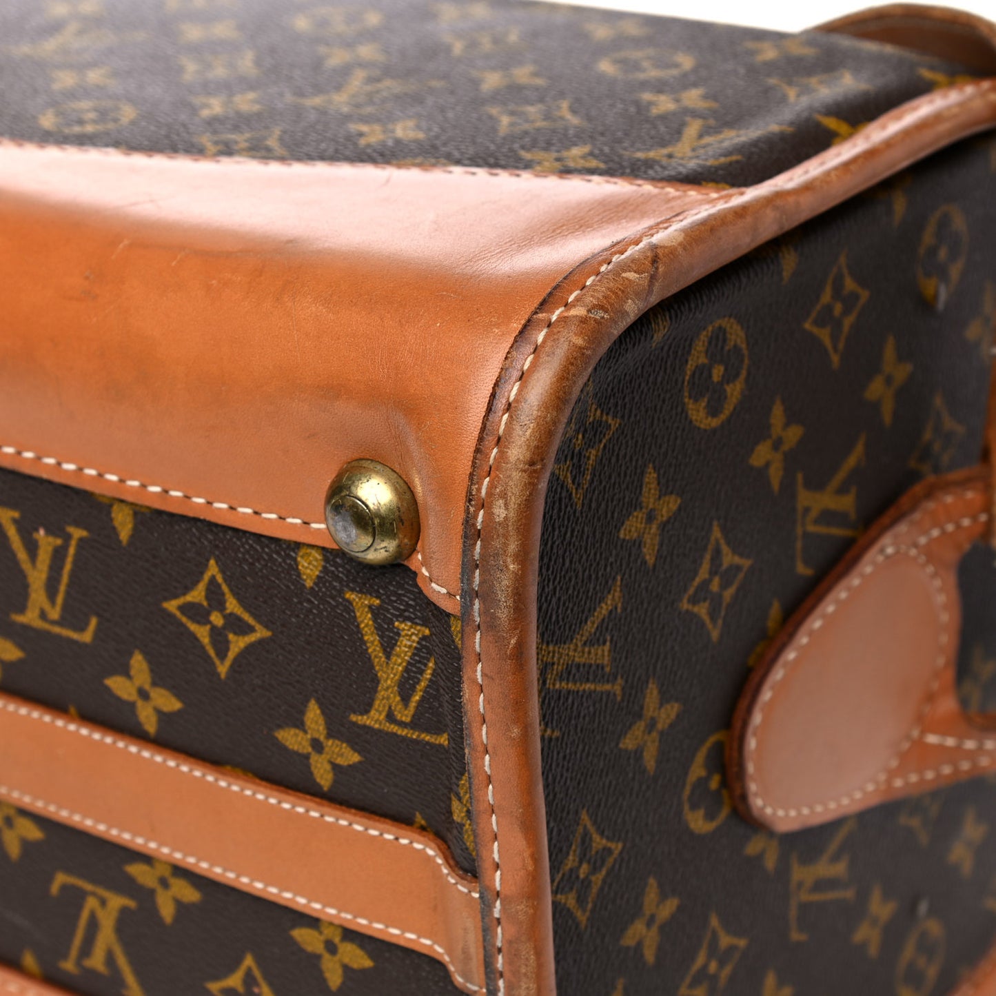 Monogram French Company Beauty Train Case